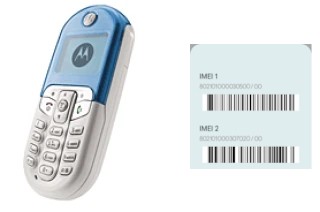 Cómo ver el código IMEI en C205