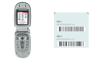 Cómo ver el código IMEI en V535