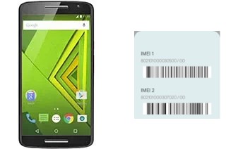 Cómo ver el código IMEI en Moto X Play Dual SIM