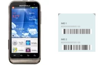 Cómo ver el código IMEI en DEFY XT
