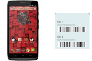 Cómo ver el código IMEI en DROID Maxx