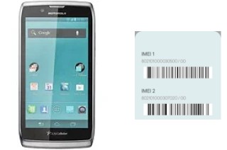 Cómo ver el código IMEI en Electrify 2 XT881