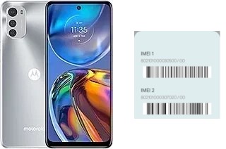 Cómo ver el código IMEI en Moto E32