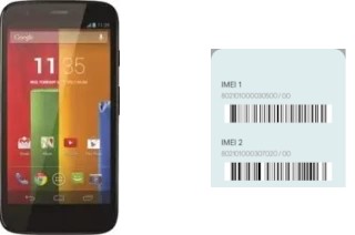 Cómo ver el código IMEI en Moto G LTE