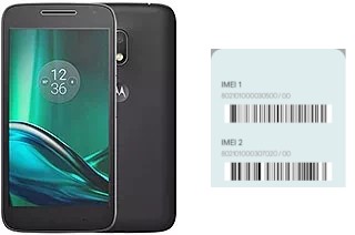 Cómo ver el código IMEI en Moto G4 Play