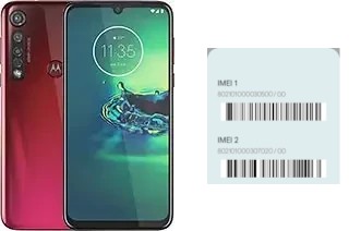Cómo ver el código IMEI en Moto G8 Plus