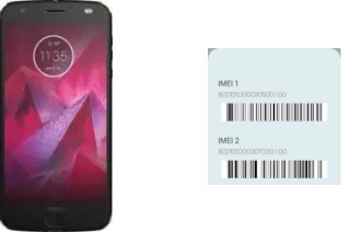 Cómo ver el código IMEI en Moto Z 2018