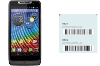 Cómo ver el código IMEI en RAZR D3 XT919