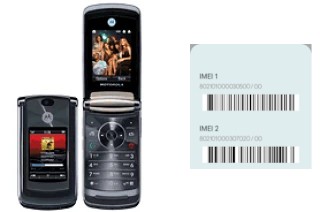 Cómo ver el código IMEI en RAZR2 V8