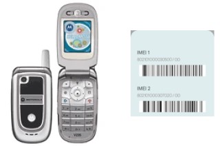 Cómo ver el código IMEI en V235