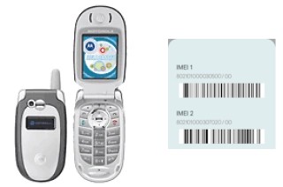 Cómo ver el código IMEI en V547
