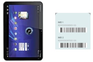 Cómo ver el código IMEI en XOOM MZ604