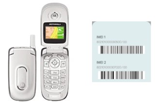 Cómo ver el código IMEI en V171