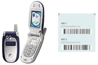 Cómo ver el código IMEI en V555
