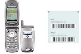 Cómo ver el código IMEI en V750