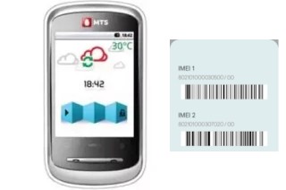 Cómo ver el código IMEI en SP100