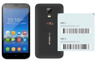 Cómo ver el código IMEI en Spider A1