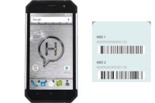 Cómo ver el código IMEI en Hammer Axe Pro