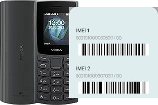 Cómo ver el código IMEI en 105 4G 2nd Edition