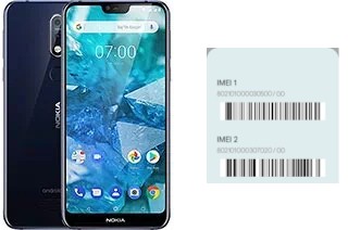 Cómo ver el código IMEI en 7.1 Plus (Nokia X7)