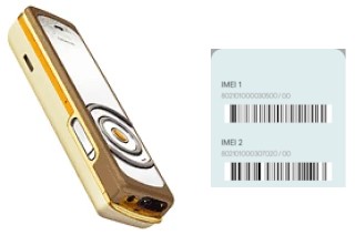 Cómo ver el código IMEI en 7380