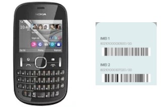 Cómo ver el código IMEI en Asha 201