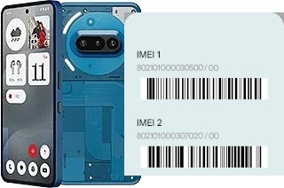 Cómo ver el código IMEI en Phone (3a)
