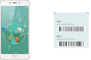Cómo ver el código IMEI en nubia N2