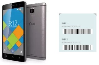 Cómo ver el código IMEI en NUU Mobile A4L