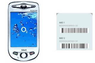 Cómo ver el código IMEI en XDA IIi