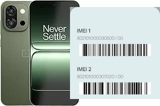 Cómo ver el código IMEI en OnePlus 13s