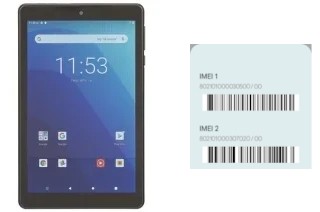 Cómo ver el código IMEI en Tablet Pro 8