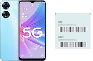 Cómo ver el código IMEI en Oppo A1x