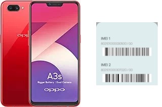 Cómo ver el código IMEI en Oppo A3s