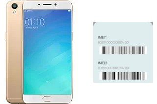 Cómo ver el código IMEI en F1 Plus