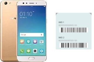 Cómo ver el código IMEI en Oppo F3
