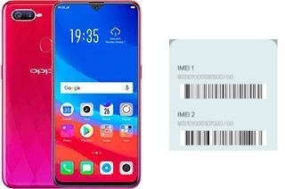 Cómo ver el código IMEI en F9 (F9 Pro)