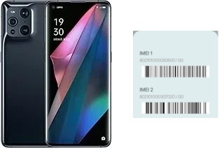Cómo ver el código IMEI en Find X3