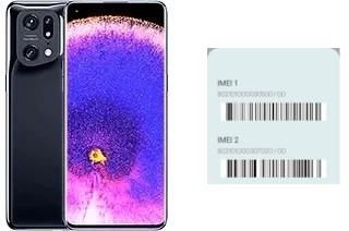 Cómo ver el código IMEI en Find X5 Pro