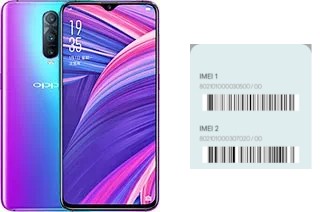 Cómo ver el código IMEI en RX17 Pro