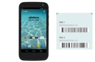 Cómo ver el código IMEI en Pacific 800