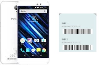 Cómo ver el código IMEI en Panasonic P77