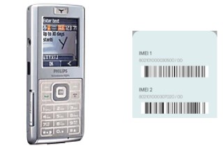 Cómo ver el código IMEI en Xenium 9@9t