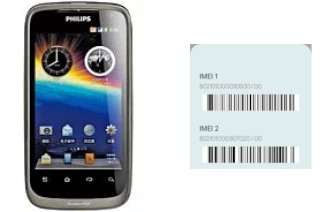 Cómo ver el código IMEI en W632