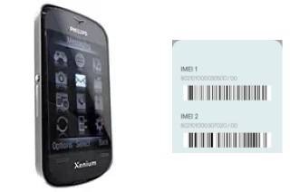 Cómo ver el código IMEI en X800