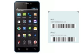 Cómo ver el código IMEI en W8480