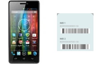 Cómo ver el código IMEI en MultiPhone 5450 Duo