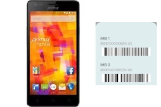 Cómo ver el código IMEI en Primux Nova