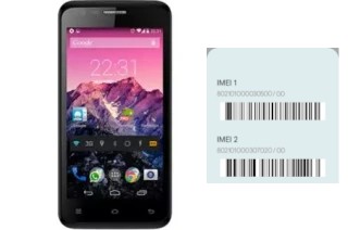 Cómo ver el código IMEI en Prixton C18