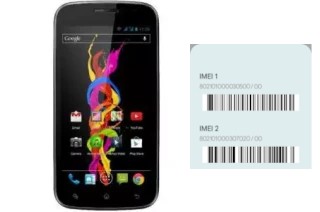Cómo ver el código IMEI en 50 QC